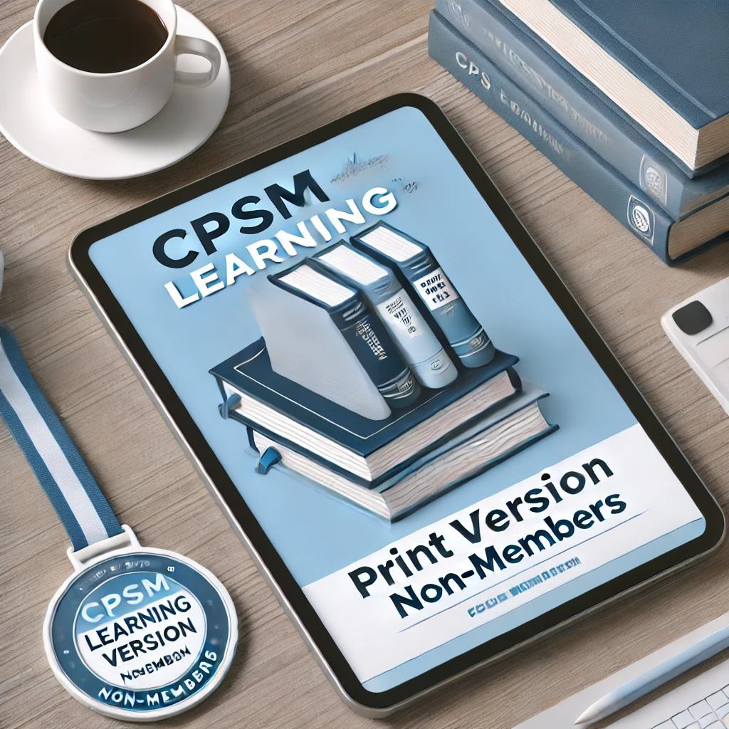 CPSM® Learning Print version Non-Members