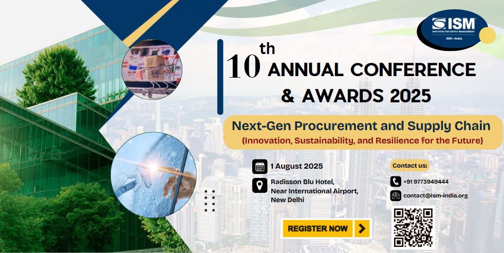 10th Annual ISM-INDIA Conference and Awards 2025